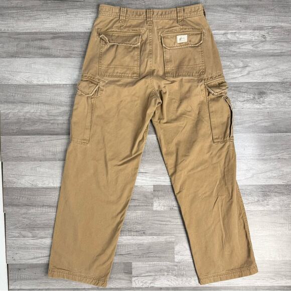 Urban Pipeline Tan Utility Cargo Pants 32x32 Y2K Workwear - Picture 1 of 6